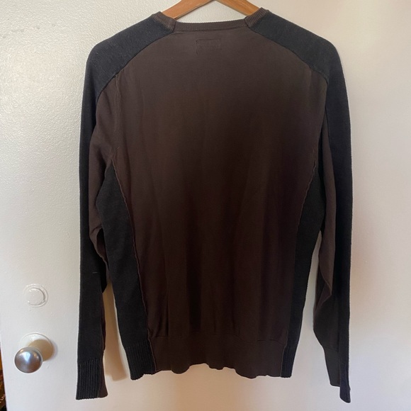 Allsaints Contrast Cotton Sweater - Picture 3 of 4